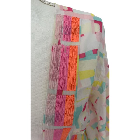 TAJ Sequin kaftan beach cover resort wear Size Small‎ - Picture 6 of 10